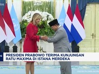 Video: Presiden Prabowo Terima Kunjungan Ratu Maxima di Istana Merdeka