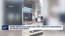 Video: BMKG Sebut Gempa Besar M6,3 Guncang Aceh Adalah Megathrust