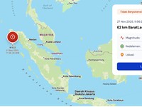 Gempa Besar-Dangkal M6,3 Guncang Aceh, Tidak Berpotensi Tsunami