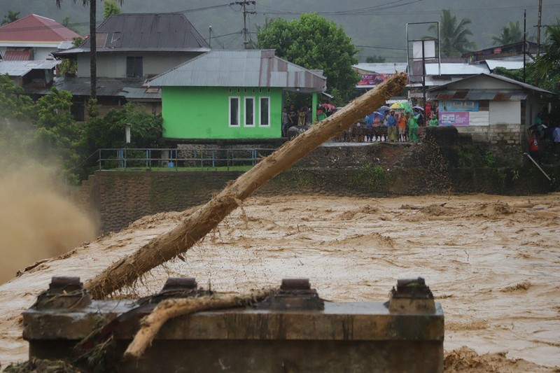 Hujan mengguyur Kota Padang, Provinsi Sumatera Barat (Sumbar), sepanjang hari ini, Kamis (27/11/2025). (Dok. BNPB)