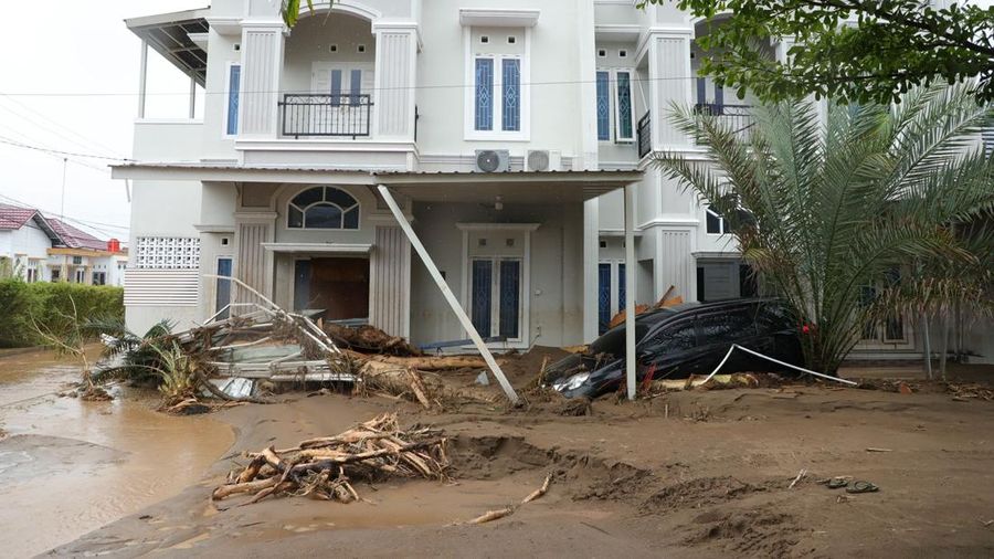 Hujan mengguyur Kota Padang, Provinsi Sumatera Barat (Sumbar), sepanjang hari ini, Kamis (27/11/2025). (Dok. BNPB)