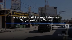 Video: Israel Kembali Serang Palestina, Targetkan Kota Tubas