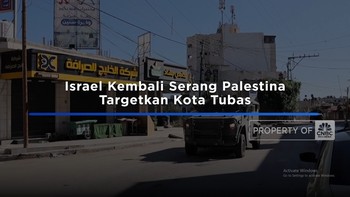 Video: Israel Kembali Serang Palestina, Targetkan Kota Tubas
