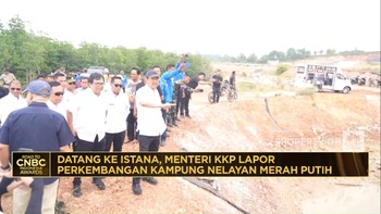 Video: Menteri KKP Laporkan Perkembangan Kampung Nelayan Merah Putih