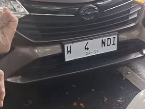 Pakai Pelat Nomor Cantik Wajib Bayar 5 Tahun Sekali, Kalau Nggak Balik Jadi Standar