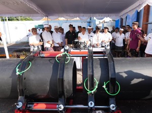 Pemkab Badung Bangun Pipa Bawah Laut untuk Tingkatkan Suplai Air Bersih
