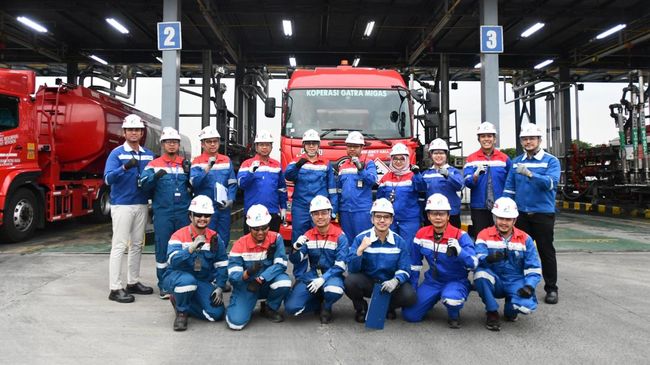 Cek Stok BBM, Wadirut Pertamina Tinjau Integrated Terminal Jakarta