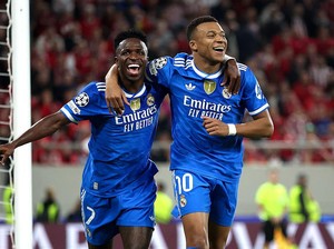 Olympiakos Vs Madrid: Mbappe Quat-trick, El Real Menang 4-3