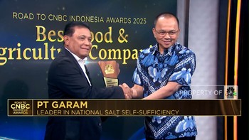 Video: Serius Dukung Swasembada Garam, PT Garam Diganjar Penghargaan