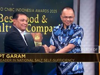 Video: Serius Dukung Swasembada Garam, PT Garam Diganjar Penghargaan