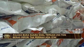 Video: Zulhas Soal Temuan 250 Ton Beras Impor: Tak Pernah Ada Izin