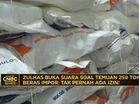 Video: Zulhas Soal Temuan 250 Ton Beras Impor: Tak Pernah Ada Izin