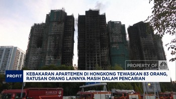Video: Kebakaran Apartemen di Hongkong Tewaskan 83 Orang