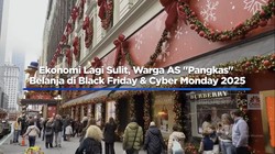 Video: Berhemat, Warga AS Pangkas Belanja Black Friday- Cyber Monday
