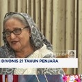 Video: Eks PM Bangladesh Dijatuhi 21 Tahun Penjara Usai Vonis Mati