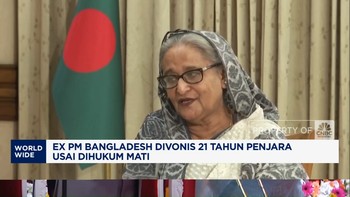 Video: Eks PM Bangladesh Dijatuhi 21 Tahun Penjara Usai Vonis Mati