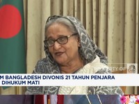 Video: Eks PM Bangladesh Dijatuhi 21 Tahun Penjara Usai Vonis Mati