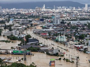 Korban Tewas Banjir Thailand Bertambah Jadi 267 Orang