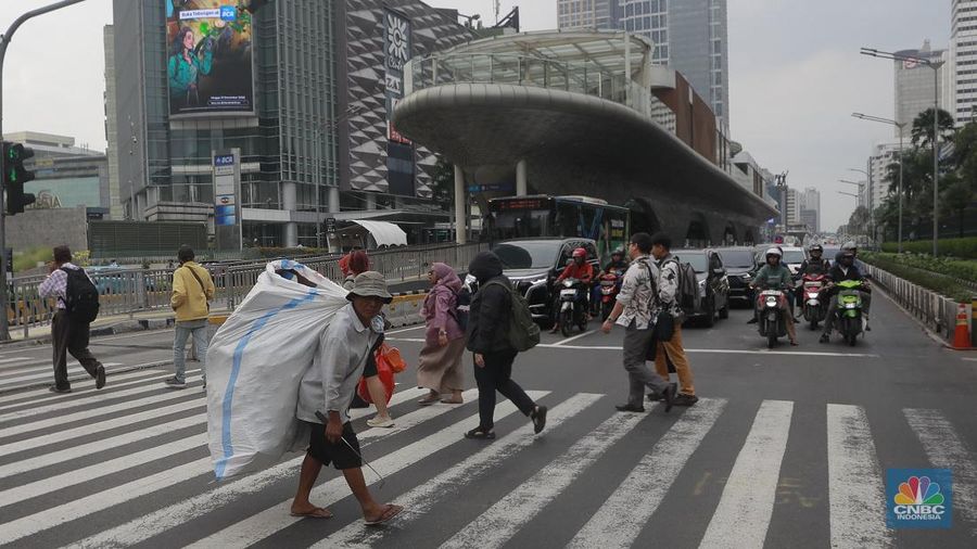 Jakarta Kota menjadi salah satu Penduduk terpadat Dunia yang dipantau pada Jumat (28/11/2025). (CNBC Indonesia/Muhammad Sabki)