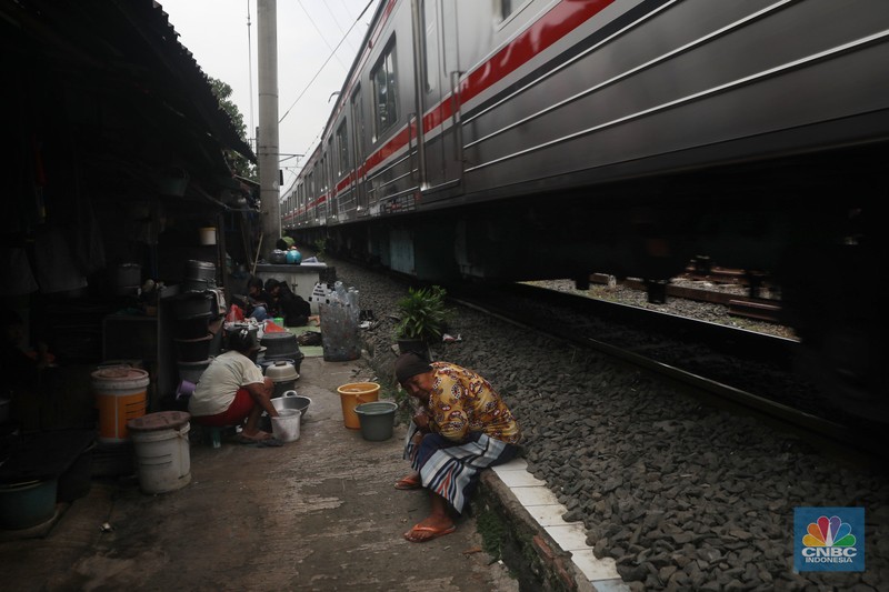 Jakarta Kota menjadi salah satu Penduduk terpadat Dunia yang dipantau pada Jumat (28/11/2025). (CNBC Indonesia/Muhammad Sabki)