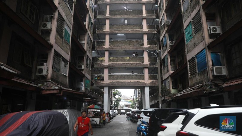 Jakarta Kota menjadi salah satu Penduduk terpadat Dunia yang dipantau pada Jumat (28/11/2025). (CNBC Indonesia/Muhammad Sabki)