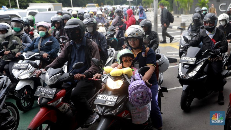 Jakarta Kota menjadi salah satu Penduduk terpadat Dunia yang dipantau pada Jumat (28/11/2025). (CNBC Indonesia/Muhammad Sabki)