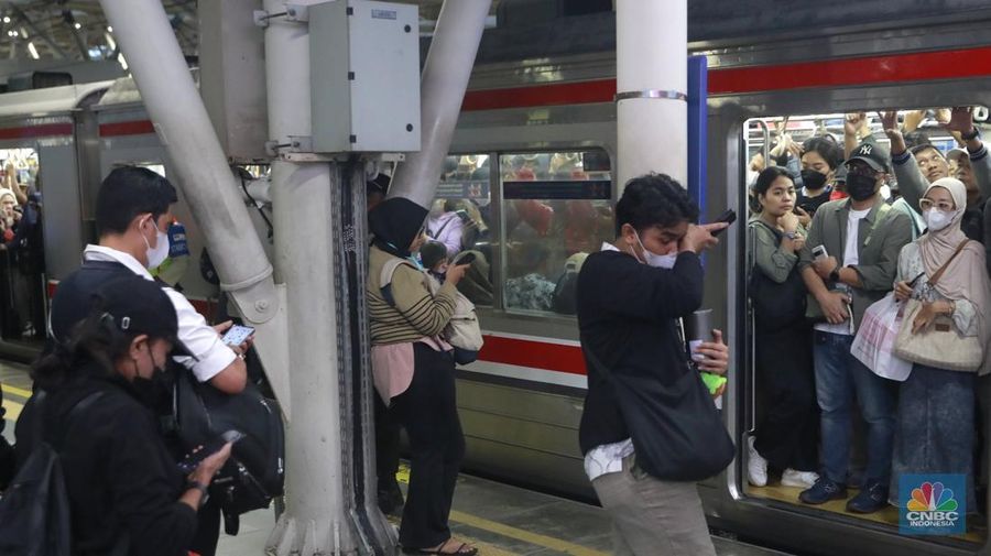 Jakarta Kota menjadi salah satu Penduduk terpadat Dunia yang dipantau pada Jumat (28/11/2025). (CNBC Indonesia/Muhammad Sabki)