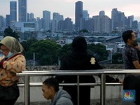 Jakarta Kota menjadi salah satu Penduduk terpadat Dunia yang dipantau pada Jumat (28/11/2025). (CNBC Indonesia/Muhammad Sabki)