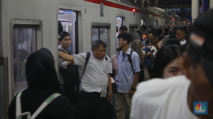 Jakarta Kota menjadi salah satu Penduduk terpadat Dunia yang dipantau pada Jumat (28/11/2025). (CNBC Indonesia/Muhammad Sabki)