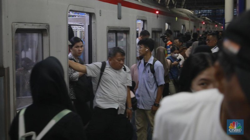 Jakarta Kota menjadi salah satu Penduduk terpadat Dunia yang dipantau pada Jumat (28/11/2025). (CNBC Indonesia/Muhammad Sabki)
