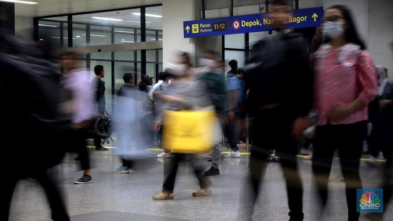 Jakarta Kota menjadi salah satu Penduduk terpadat Dunia yang dipantau pada Jumat (28/11/2025). (CNBC Indonesia/Muhammad Sabki)