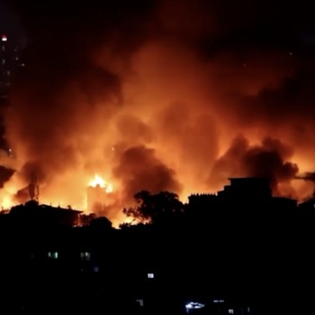 Horor Kebakaran di Jantung Ibu Kota, 1.500 Rumah Hangus Terbakar