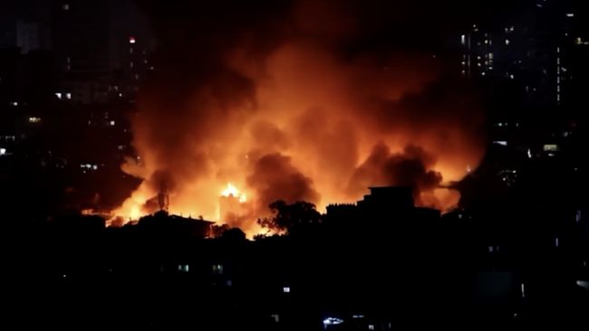 Horor Kebakaran di Jantung Ibu Kota, 1.500 Rumah Hangus Terbakar