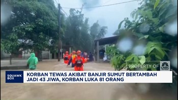 Video: Korban Tewas Banjir Sumut Bertambah Jadi 43 Orang