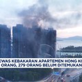 Video: Korban Tewas Kebakaran Apartemen Hong Kong Tembus 83 Orang