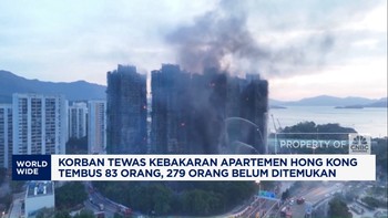 Video: Korban Tewas Kebakaran Apartemen Hong Kong Tembus 83 Orang