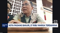 Video: Kota Padang Banjir Bandang, 6 Jembatan Hanyut & 5 Warga Tewas