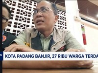 Video: Kota Padang Banjir Bandang, 6 Jembatan Hanyut & 5 Warga Tewas