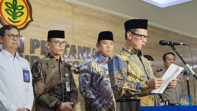 Amran Ultimatum 5 Pejabat Baru Kementan, Begini Kata-katanya