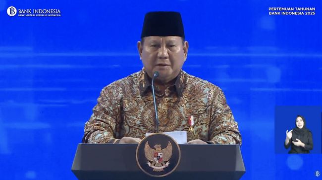 Puji Presentasi Gubernur BI, Prabowo: Nanti Saya Minta Copy-nya!