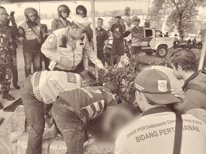 Petugas Distamhut DKI Tewas Terlindas Truk Saat Merapikan Taman di Ancol