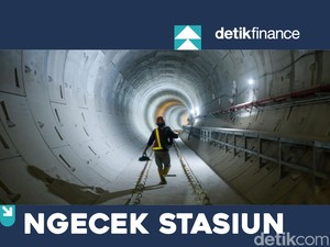 Video Ngecek Stasiun MRT Bertingkat dan Terdalam di RI!