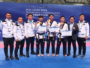 Tim Taekwondo RI Sabet Emas di China, Jadi Modal ke SEA Games Thailand