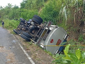 4 Kejanggalan Kecelakaan Truk Solar di JLS Tulungagung-Trenggalek