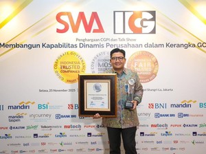 BNI Raih Predikat The Most Trusted Company pada CGPI Award 2025