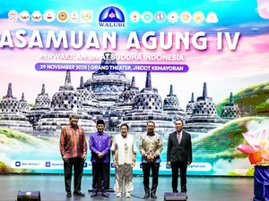 Bangun Persatuan Antarumat Beragama, Menbud Hadiri Pasamuan Agung IV WALUBI