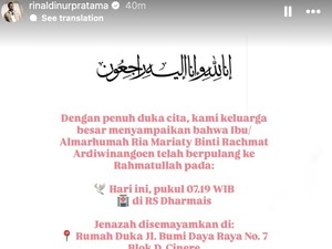 Kabar Duka dari Raisa, Ibunda Meninggal Dunia
