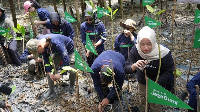 Lewat Inisiatif Ini, Telkomsel Ajak Pelanggan Tanam 12.731 Pohon