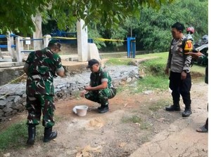 Geger Benda Diduga Granat Ditemukan di Dasar Sungai Bogor