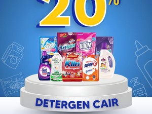 Banjir Diskon! Beli Deterjen Cair Murah Banget di Transmart Full Day Sale